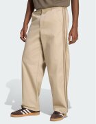 adidas Pantaloni din material 3 Stripes Pleated Trousers KE4175 Regular Fit