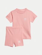 adidas Set tricou și pantaloni scurți Cycling JI5835 Slim Fit