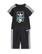 adidas Set tricou și pantaloni scurți Pokemon KR4683 Regular Fit