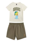 adidas Set tricou și pantaloni scurți The Simpsons JL9174 Regular Fit