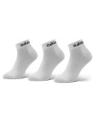 adidas Șosete scurte Think Linear Ankle Socks 3 Pairs HT3451