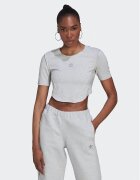 adidas Tricou Crop Loungewear HL9130 Regular Fit