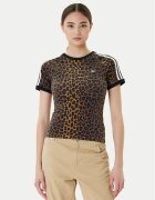 adidas Tricou Leopard Cali JW7304 Slim Fit