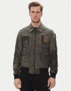 Aeronautica Militare Geacă de piele 251PN5047PL00300 Regular Fit