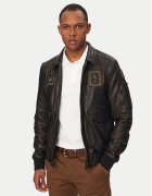 Aeronautica Militare Geacă de piele 261PN5057U100839 Regular Fit