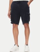 Aeronautica Militare Pantalon scurți din material 251BE254CT3508 Regular Fit