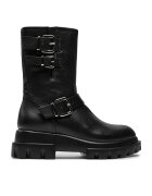AGL Botine Chunky Biker D756589PGKD0711013