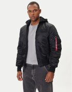 Alpha Industries Geacă bomber MA-1 Zip Hood Back Print 128113 Regular Fit