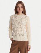 Artigli Pulover ACMA002802 Écru Regular Fit