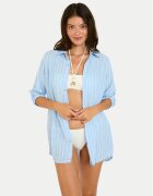 Banana Moon Cămașă Garel Galeana MVD66 Albastru celest Regular Fit