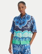 Banana Moon Cămașă Hattie Clearive MYY56 Albastru celest Regular Fit