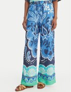 Banana Moon Pantaloni din material Alcaniz Cleariv MYY56 Albastru celest Regular Fit