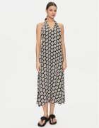 Banana Moon Rochie de plajă Mara Sarong Negru Relaxed Fit