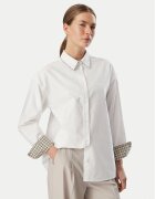 Barbour Cămașă Alverstone LSH1782WH11 Relaxed Fit