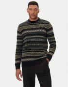 Barbour Pulover Case Fair MKN1027BK52 Regular Fit