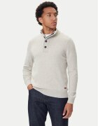Barbour Pulover Patch Half Zip MKN0585BE14 Regular Fit