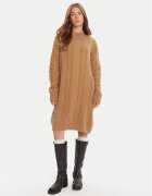Barbour Rochie tricotată Belford LDR0946BE31 Regular Fit