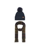 Barbour Set Fular și Căciulă Dover LGS0054TN11