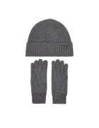 Barbour Set mănuși și căciulă Carlton MGS0091GY15