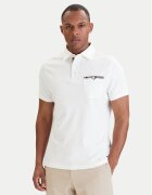 Barbour Tricou polo Premium CorpatchMML1496WH11 Tailored Fit
