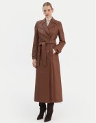BARDOT Palton din piele ecologic 59899JB5 Regular Fit
