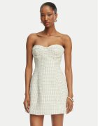 BARDOT Rochie cocktail Florine 60134DB Écru Slim Fit