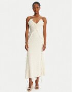 BARDOT Rochie cocktail Marsella Ruffle 59338DB1 Écru Regular Fit