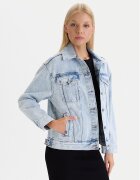 Beverly Hills Polo Club Geacă de blugi W126-BHLJT-1003-22D Relaxed Fit