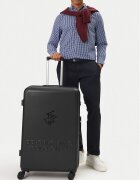 Beverly Hills Polo Club Valiză mare CEO-BHPC-L-003-08-BLACK Negru