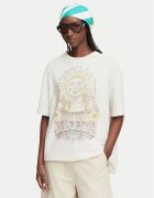 Billabong Tricou Chasin Sunshine EBJZT00411 Alb Loose Fit