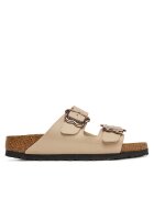 Birkenstock Şlapi Arizona Flower Buckle Kids 1030419 D Écru