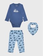 Blue Seven Set body și pantalon 473165 Regular Fit