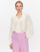 Boss Bluză 50483312 Écru Relaxed Fit