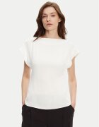 Boss Bluză Bavati 50541815 Écru Regular Fit