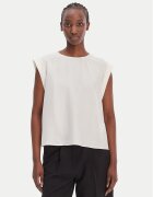 Boss Bluză C_Irnette 50543548 Écru Regular Fit