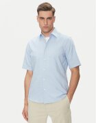Boss Cămașă Rash_2 50537332 Albastru celest Regular Fit