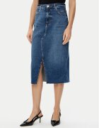Boss Fustă de blugi midi 50512588 Slim Fit