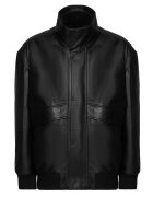 Boss Geacă de piele 50566593 Regular Fit