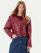 Boss Geacă de piele C_Sadora 50543026 Regular Fit