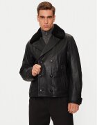 Boss Geacă de piele H-Mackinley 50524895 Regular Fit