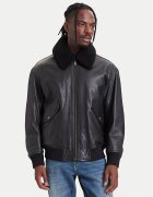 Boss Geacă de piele Jopeak 50566594 Regular Fit