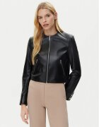 Boss Geacă de piele Sadenita 50531325 Regular Fit