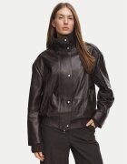 Boss Geacă de piele Savani 50567628 Regular Fit