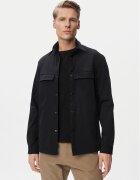 Boss Jachetă cămașă 50560403 Negru Regular Fit