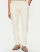Boss Pantaloni de costum C-Genius 50539970 Écru Slim Fit