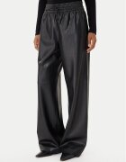 Boss Pantaloni din imitație de piele Talpina 50548123 Relaxed Fit