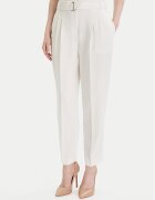 Boss Pantaloni din material Tapiah 50490037 Écru Relaxed Fit