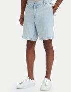 Boss Pantaloni scurți de blugi Sandrew 50563627 Albastru celest Relaxed Fit