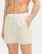 Boss Pantaloni scurți pentru înot Starfish 50514429 Écru Regular Fit