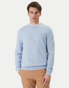Boss Pulover H-Imberto 50545283 Albastru celest Regular Fit